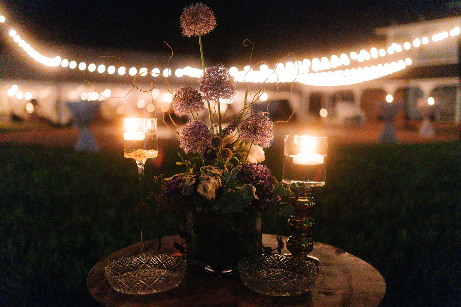 View of Florals and Wedding Decor