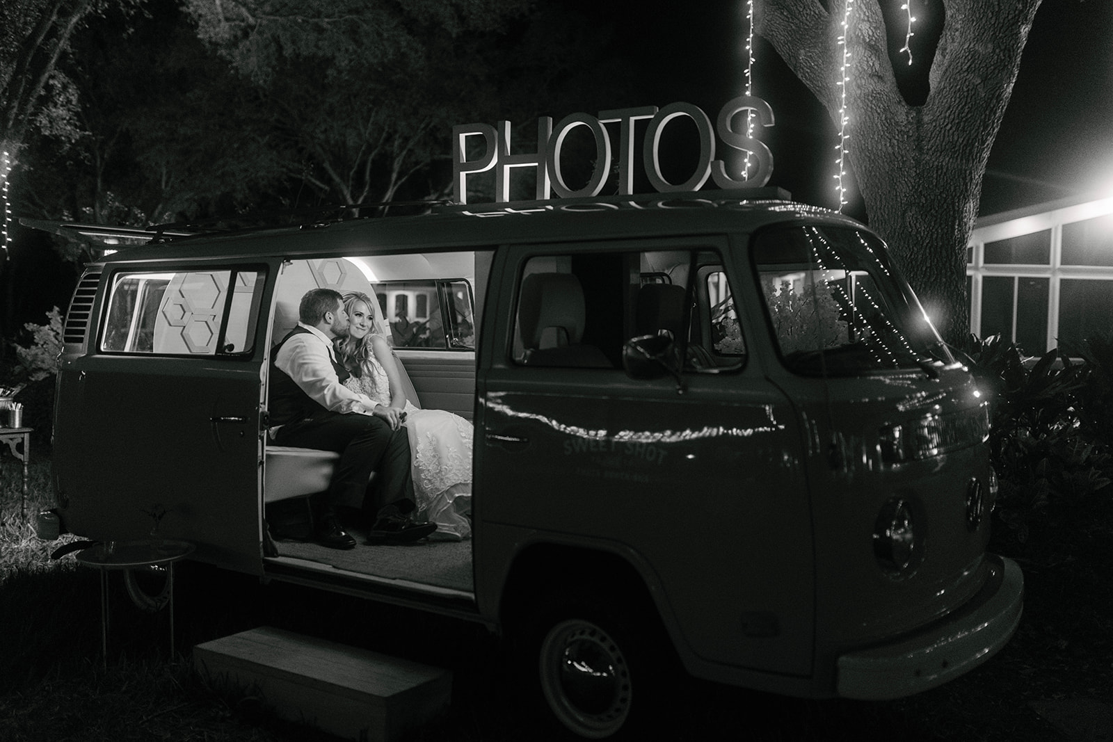 Couple in Photo Bus