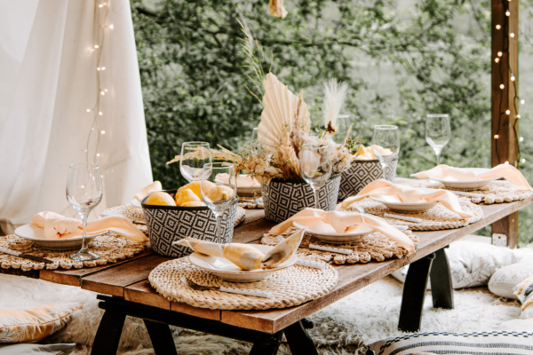 Boho Decorative Table Display 